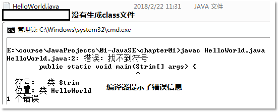 編譯器報(bào)錯測試