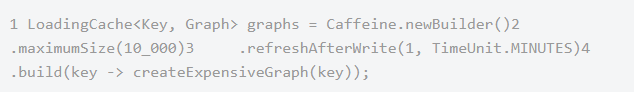 java緩存框架教程，Caffeine內(nèi)存緩存框架