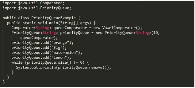 Java基礎學習：java優先級隊列